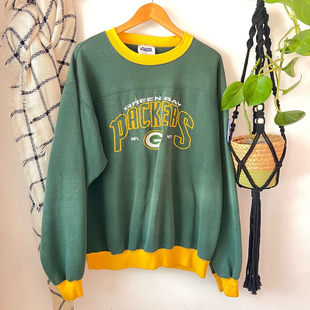VTG 1990s Green Bay Packers Pullover